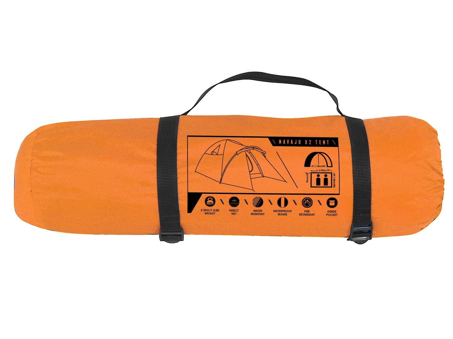 Navaho matkatelk X2 270 x 165 x 115 Bestway 68007 - Image 3