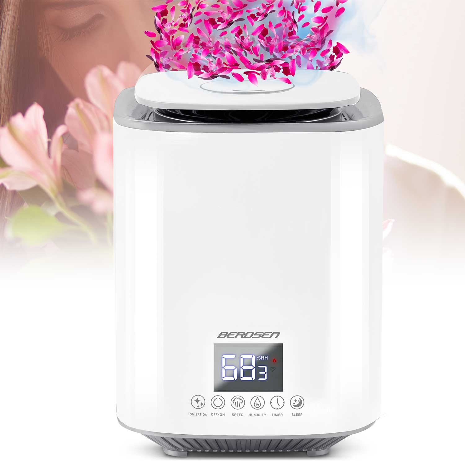 Berdsen BD-502 valge õhuniisutaja - Image 6