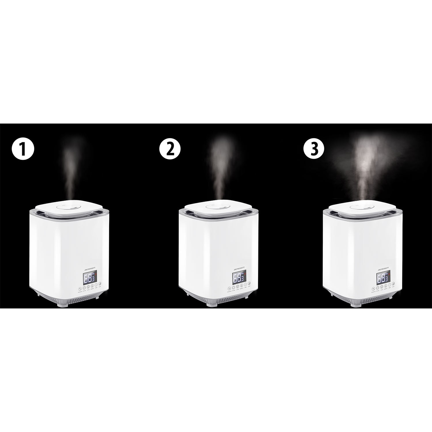 Berdsen BD-502 valge õhuniisutaja - Image 12