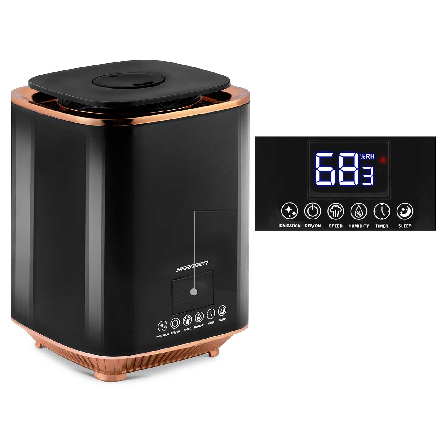 Berdsen BD-502 must õhuniisutaja - Image 3