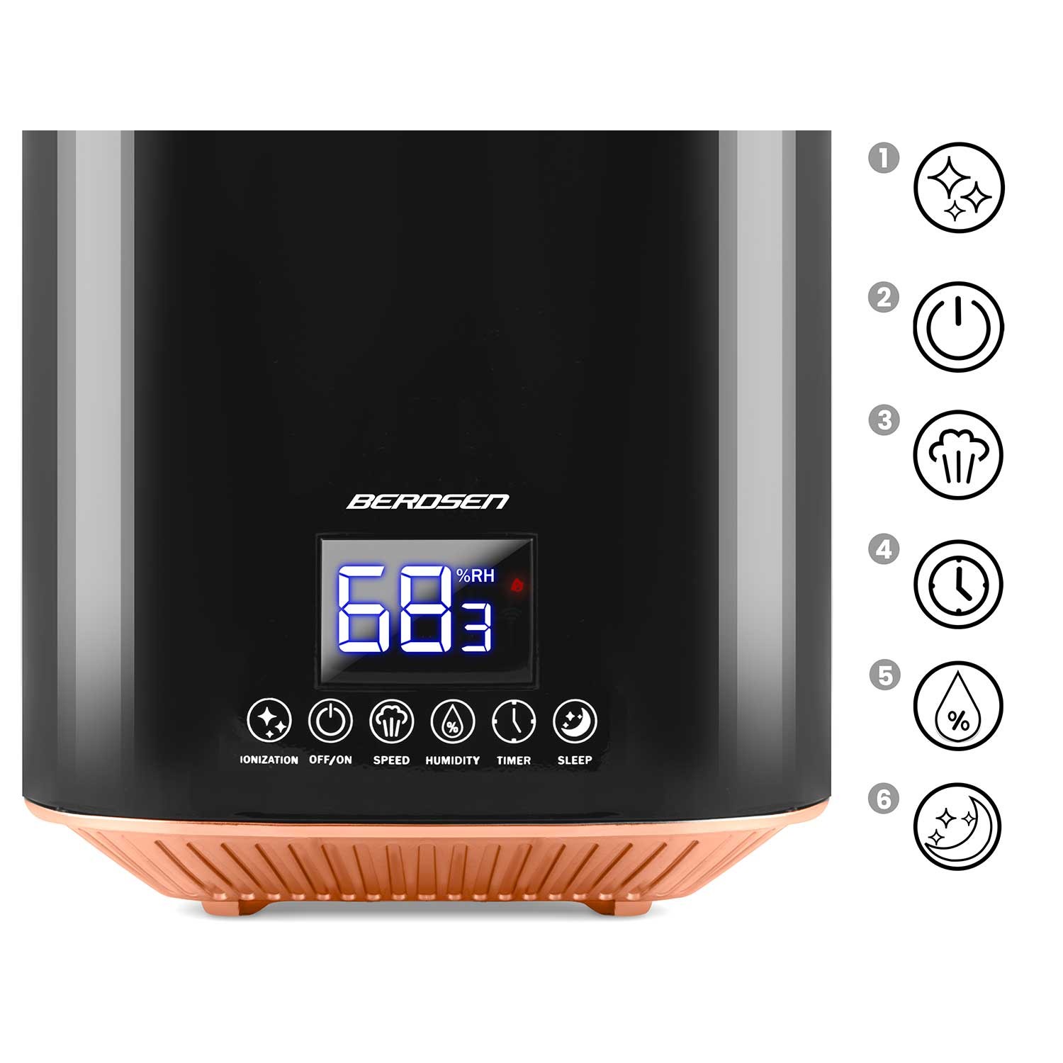 Berdsen BD-502 must õhuniisutaja - Image 10