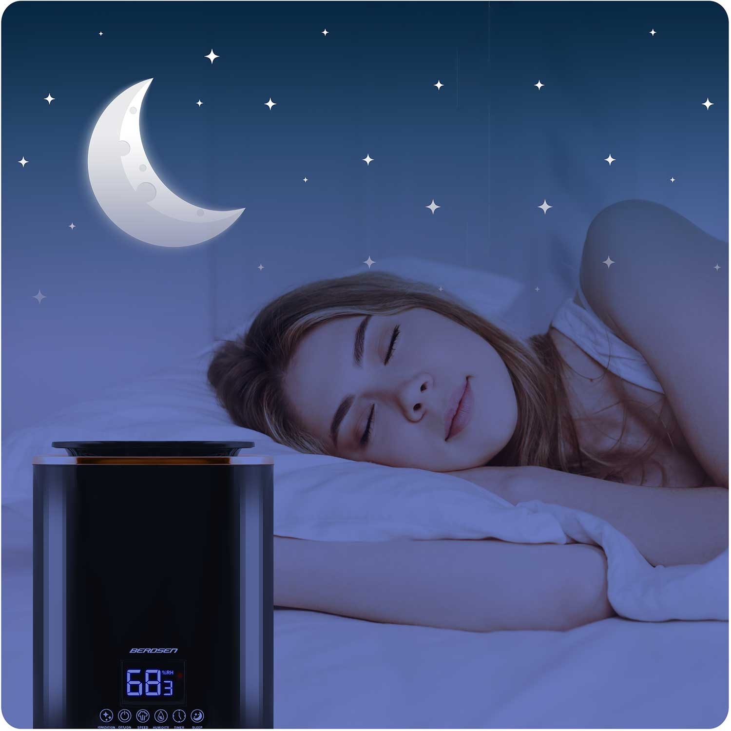 Berdsen BD-502 must õhuniisutaja - Image 12