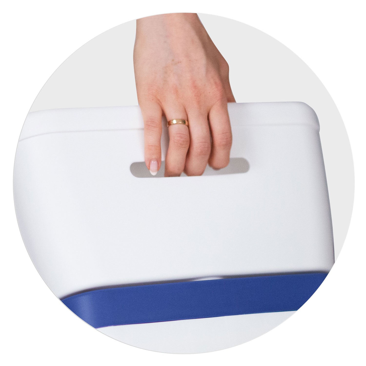 Laste pott meloodiaga RK-290 valge ja sinine - Image 7