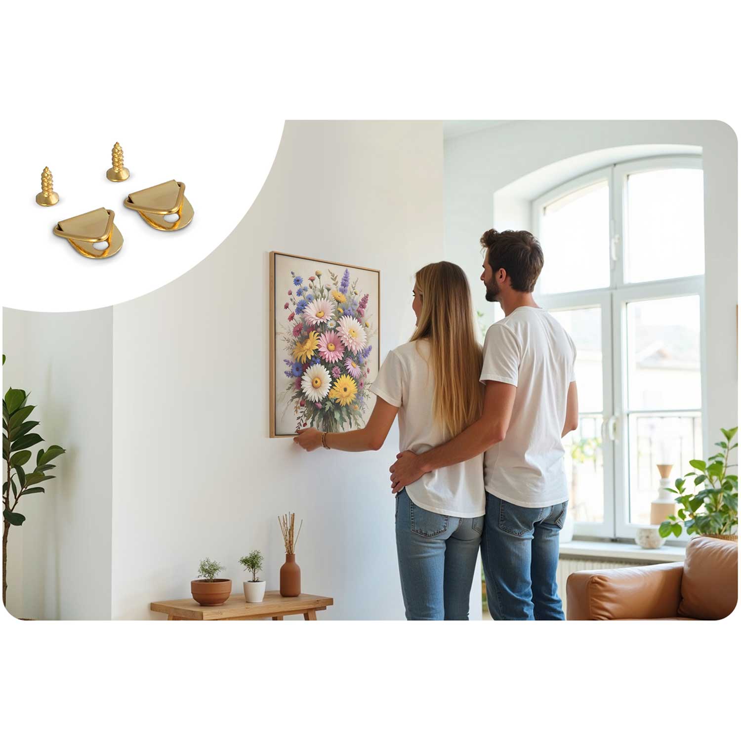 Maalitav pilt numbrite järgi 40x50 cm Massido Flowers - Image 9