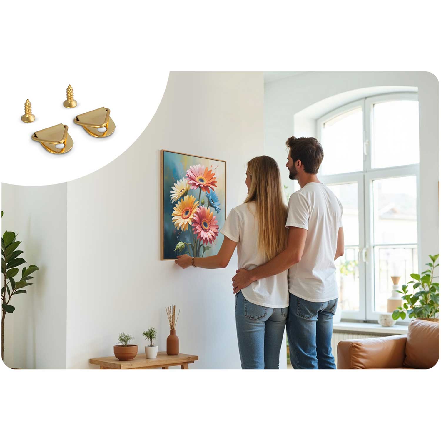 Maalitav pilt numbrite järgi 40x50 cm Massido Flowers - Image 9