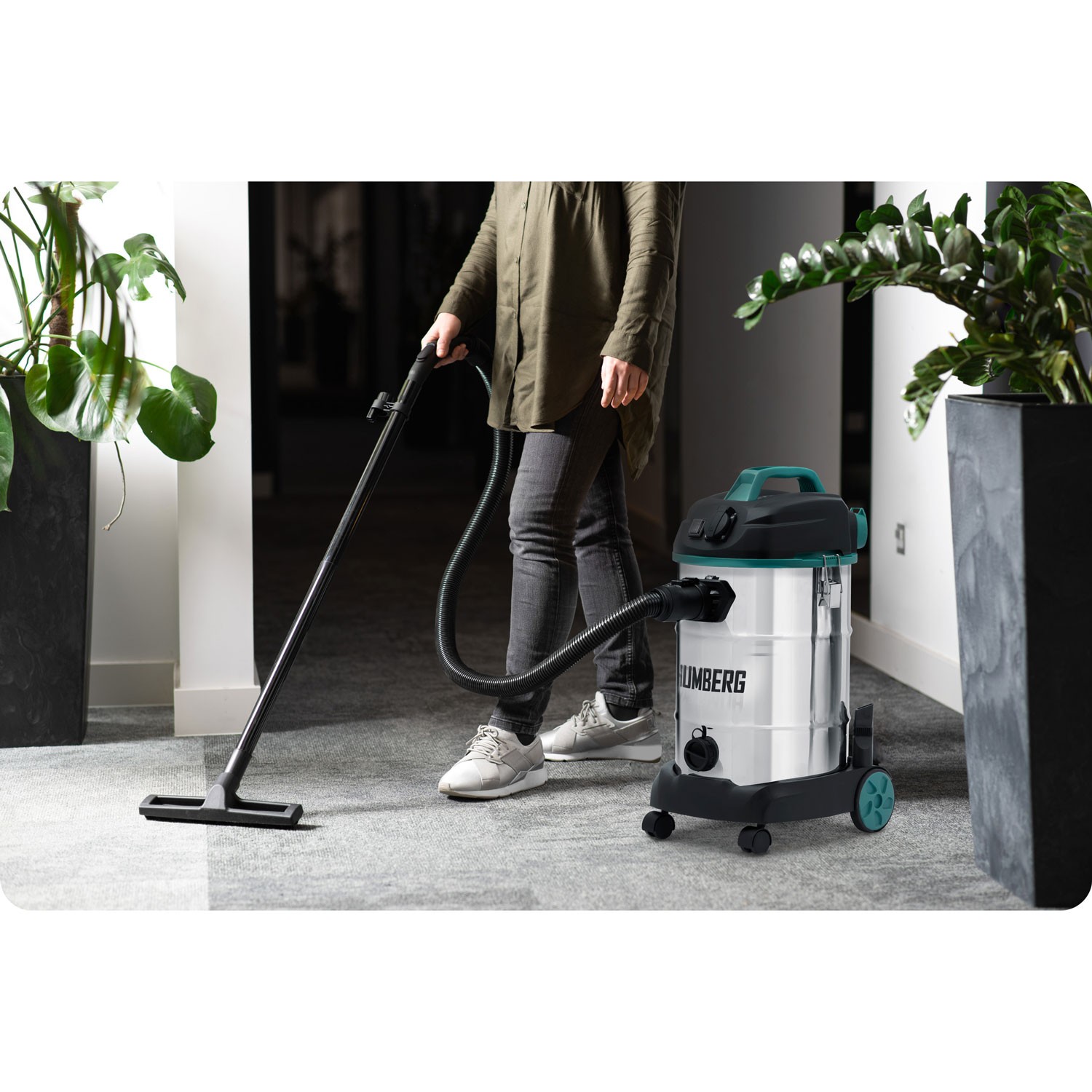 Tööstuslik tolmuimeja 30L 1600W HM-402 - Image 5