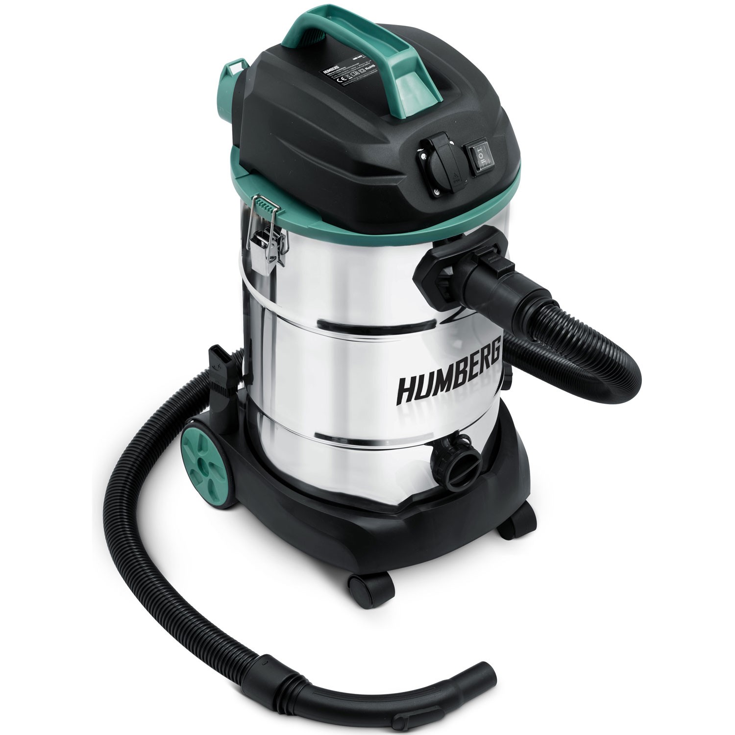 Tööstuslik tolmuimeja 30L 1600W HM-402 - Image 4