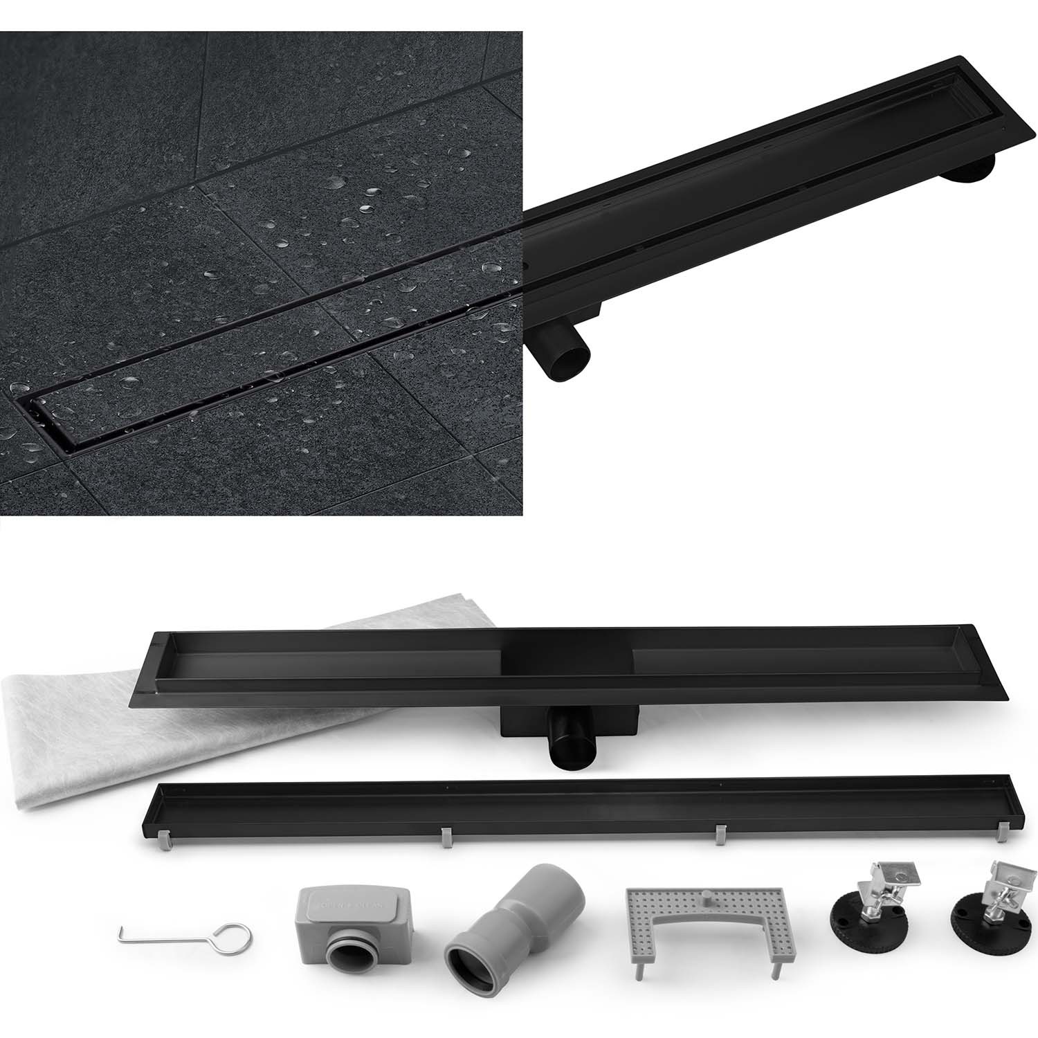 Lineaarne äravooluava 70 cm 2-ühes plaat Berdsen