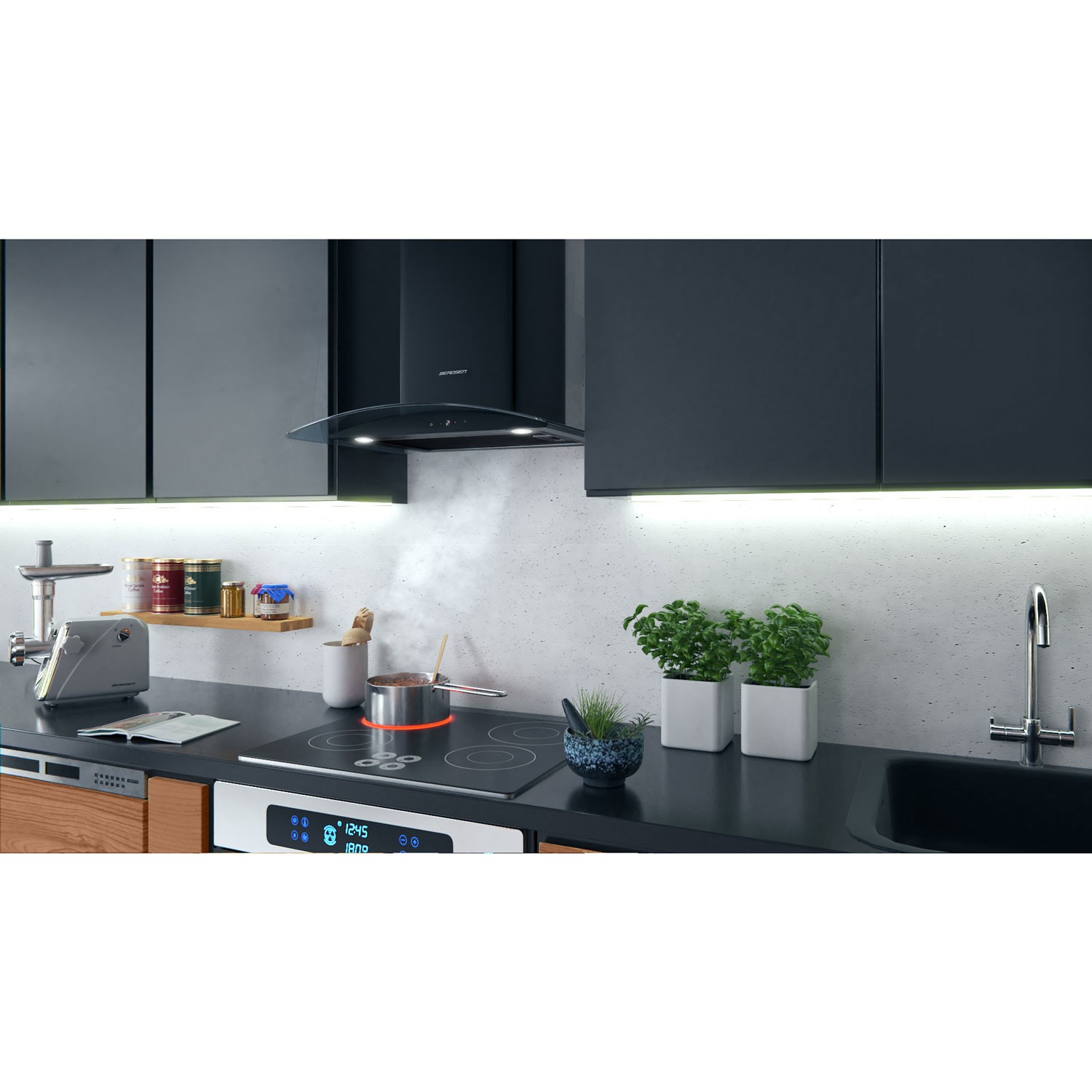 Berdsen BT-216 must 60 cm pliidikubu - Image 8