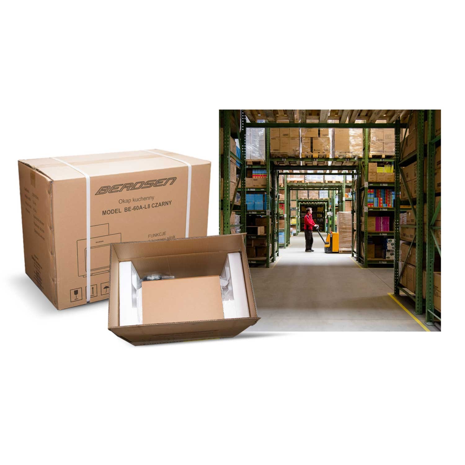 Berdsen BE-90S must 90 cm köögikubu - Image 13