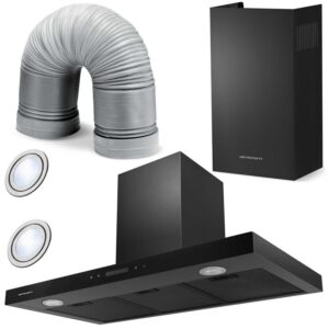 Berdsen BE-90S must 90 cm köögikubu