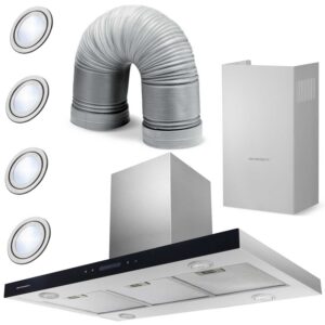 Berdsen BE-90E 90 cm roostevabast terasest köögikubu