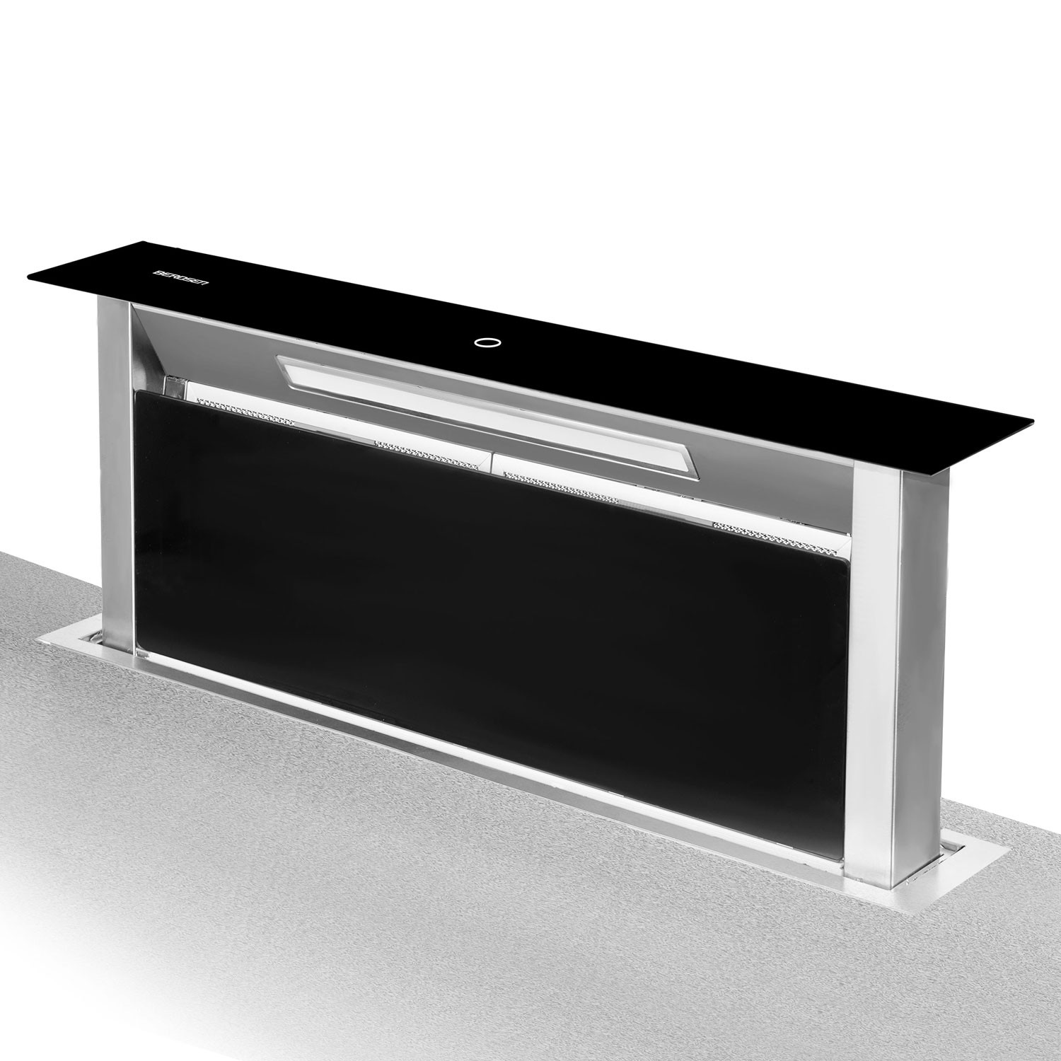 Tööpinnale paigaldatav õhupuhastaja 90 cm must BT-290 - Image 4