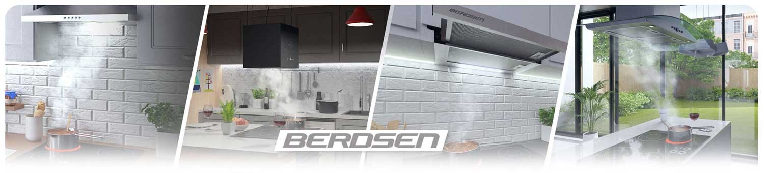 Berdsen BT-215 60 cm korstnaga õhupuhasti must - Image 15