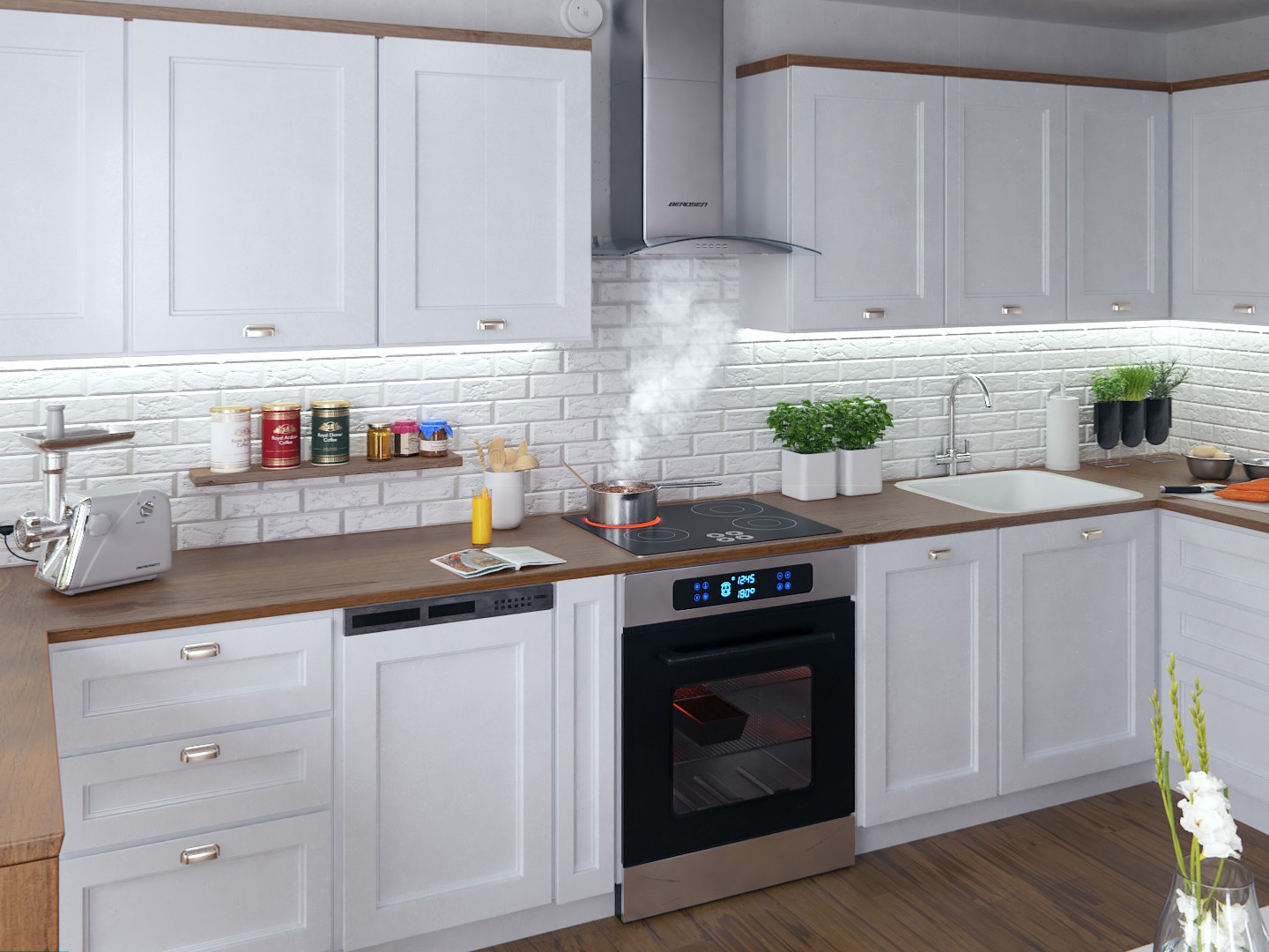 Berdsen BT-202 60 cm korstnaga õhupuhasti - Image 6