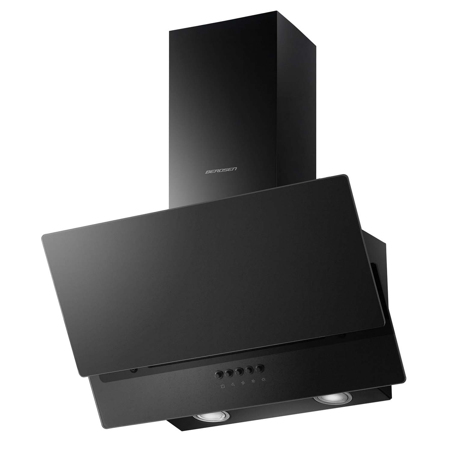 Berdsen BT-211 60 cm korstnaga õhupuhasti must - Image 2