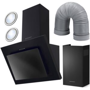 Berdsen BT-215 60 cm korstnaga õhupuhasti must