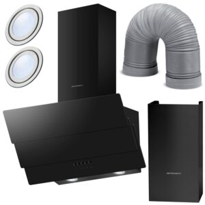 Berdsen BT-212 60 cm korstnaga õhupuhasti must