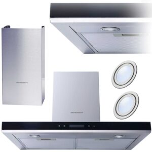 Berdsen BE-60A-T2 INOX 60 cm korstnaga õhupuhasti