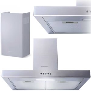 Berdsen BE-60A-T1 INOX 60 cm korstna õhupuhasti