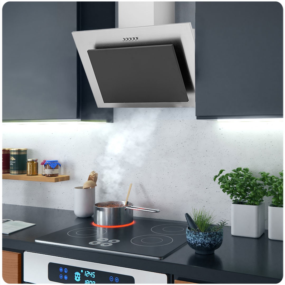 Korstnaga õhupuhasti 60cm roostevaba + must BT-209 - Image 7