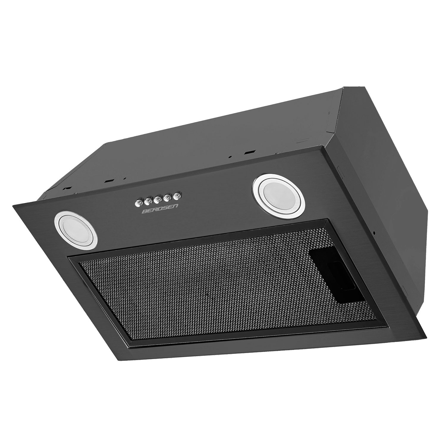 Köögikapi alla paigaldatav õhupuhasti 52 cm must BE-50 - Image 3