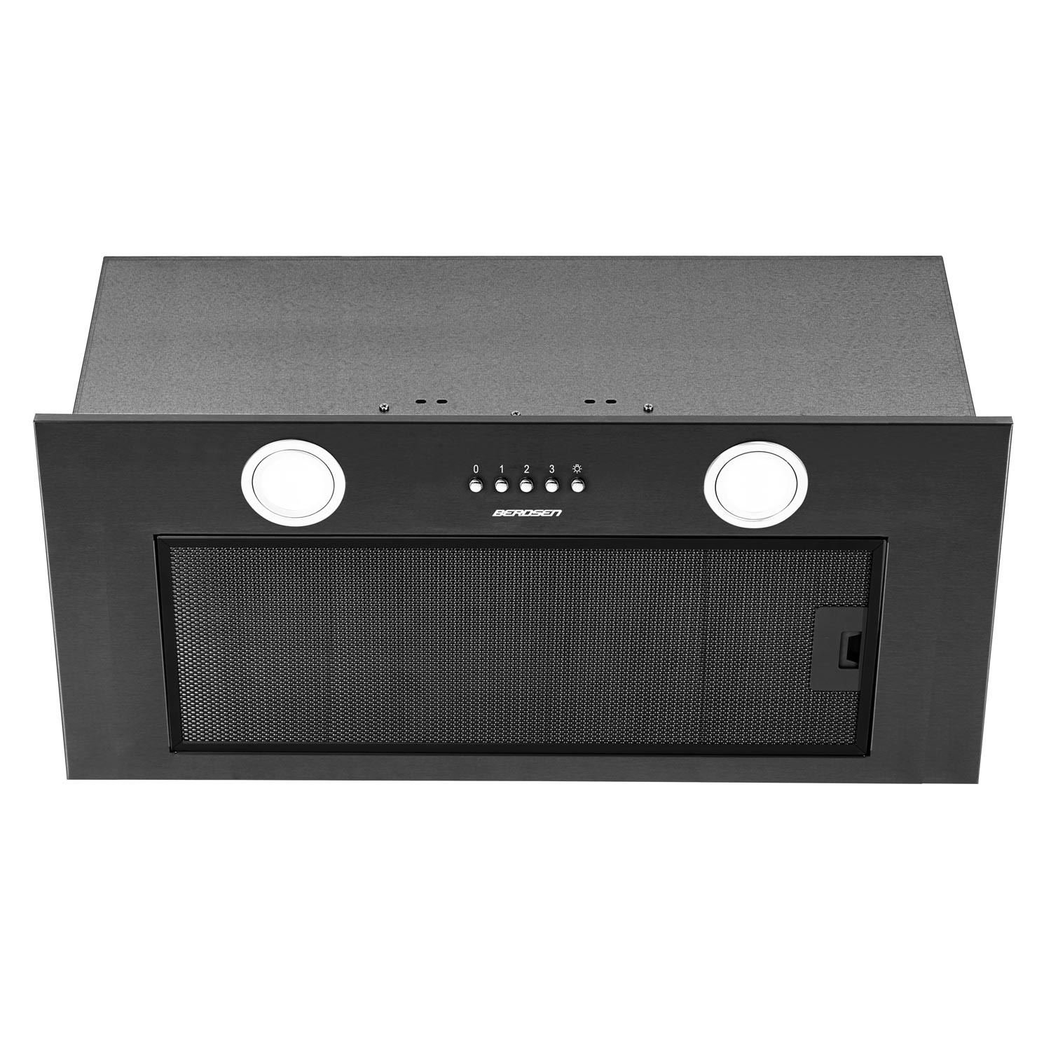 Köögikapi alla paigaldatav õhupuhasti 52 cm must BE-50 - Image 2