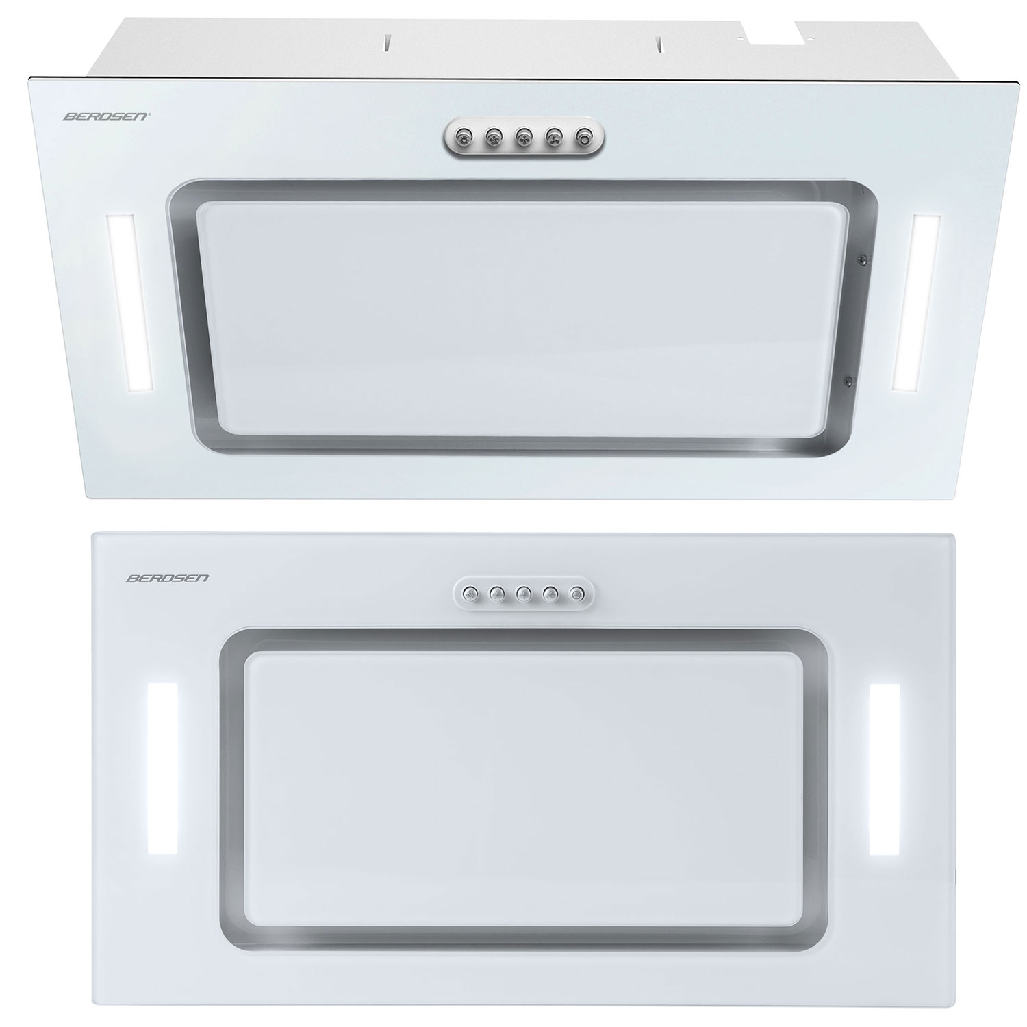 Köögikapi alla paigaldatav õhupuhasti 52 cm valge BE-52A