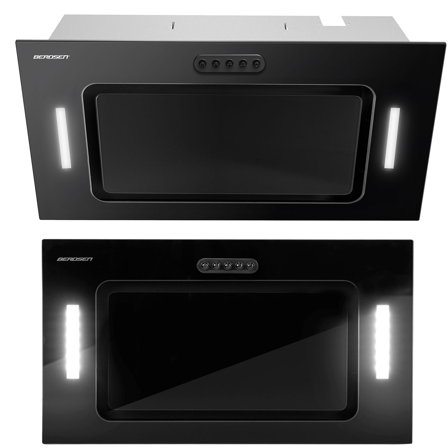 Kapi alla paigaldatav õhupuhastaja 52 cm must BE-52A