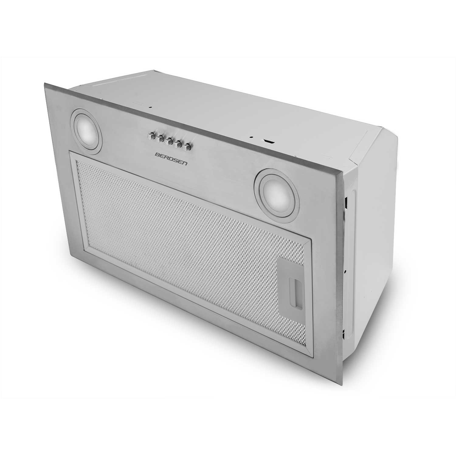 Köögikapi alla paigaldatav õhupuhasti 60 cm roostevaba teras BE-50 - Image 3