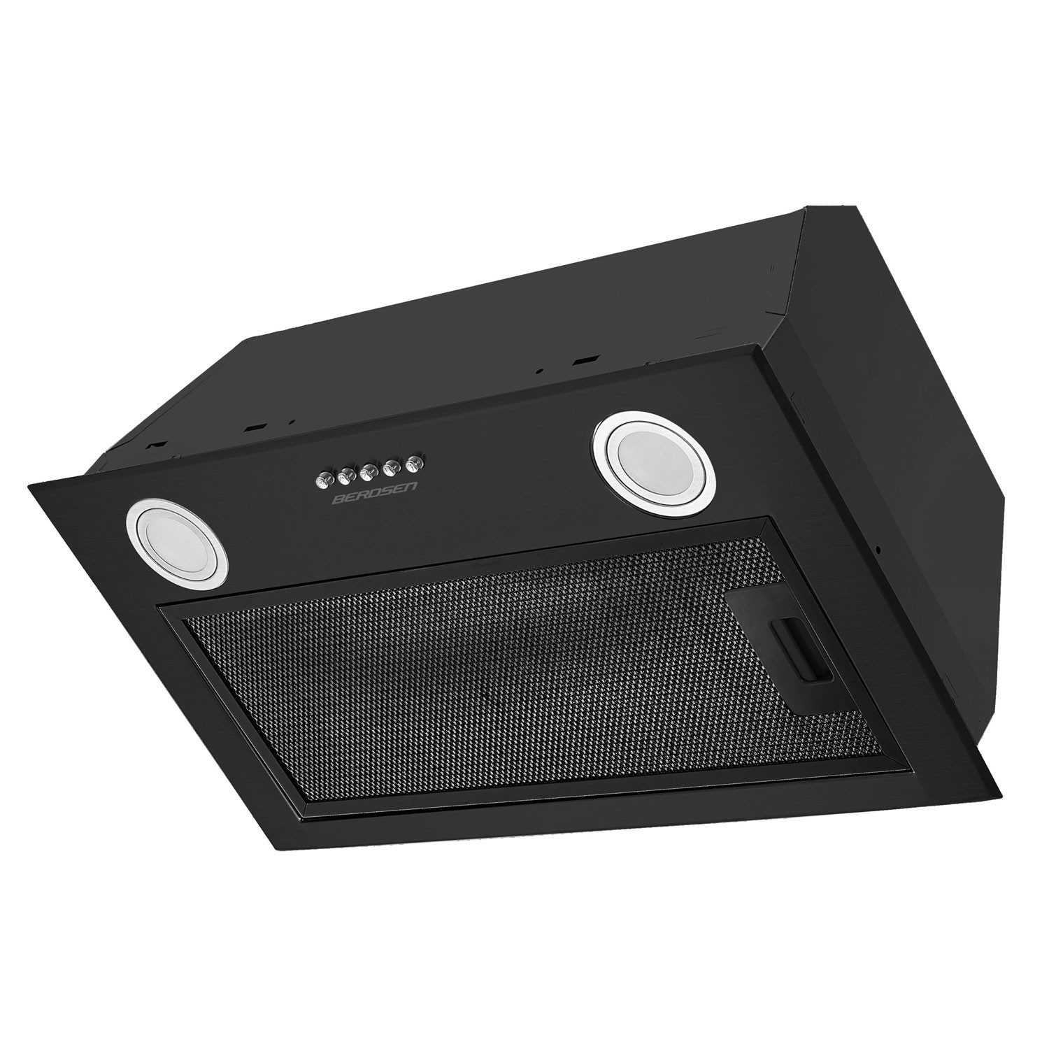 Köögikapi alla paigaldatav õhupuhasti 60 cm must BE-50 - Image 3