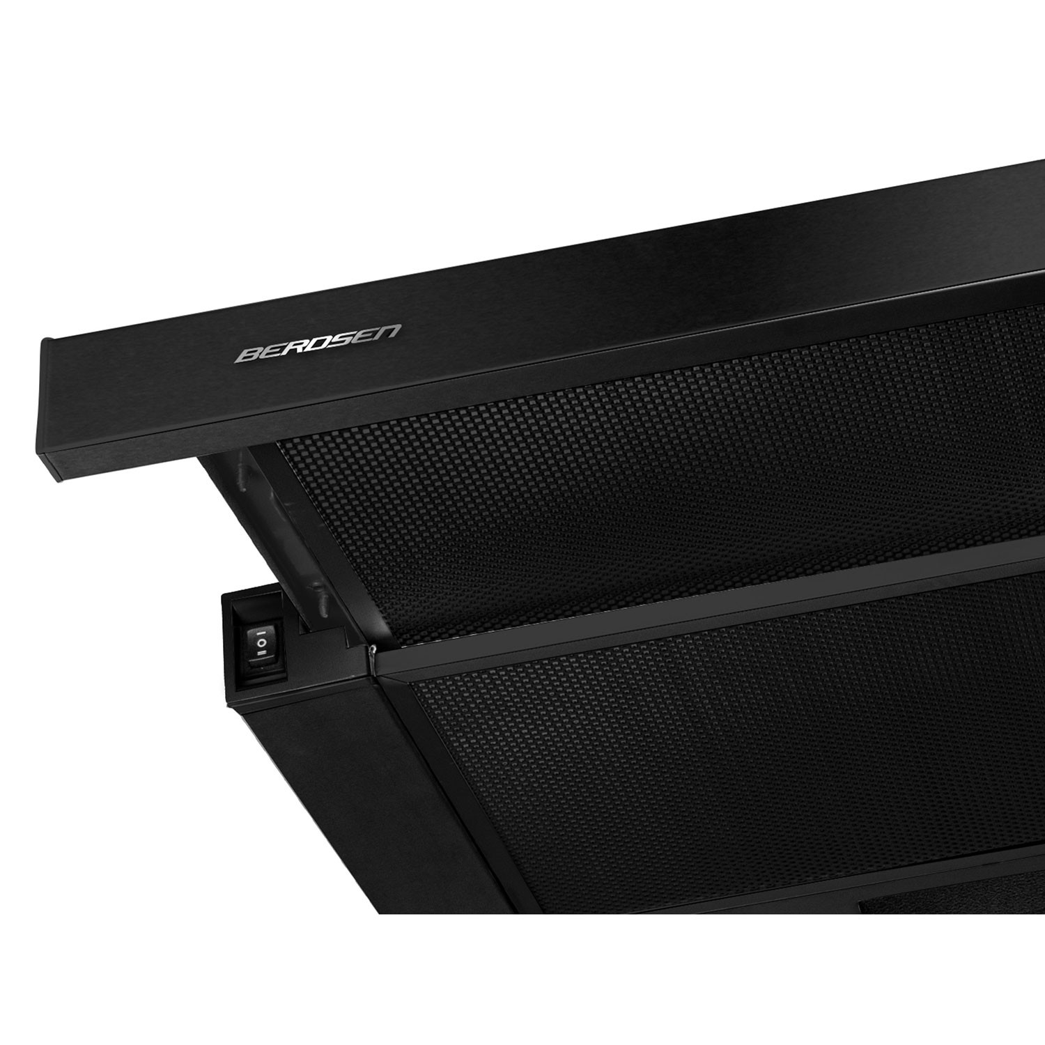 Köögikapi alla paigaldatav õhupuhasti - 60 cm Berdsen BE-60-LW must - Image 5