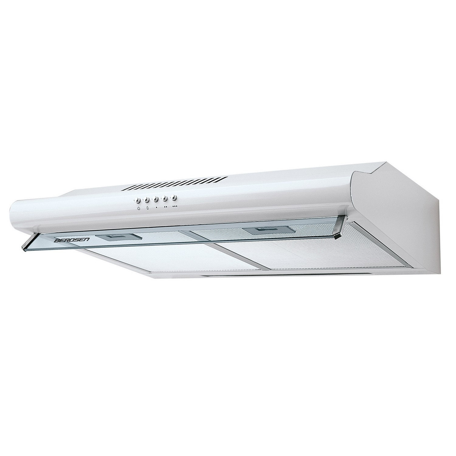 Köögikapi alla paigaldatav õhupuhasti - 50 cm neelava õhuga Berdsen BE-10-A valge - Image 2