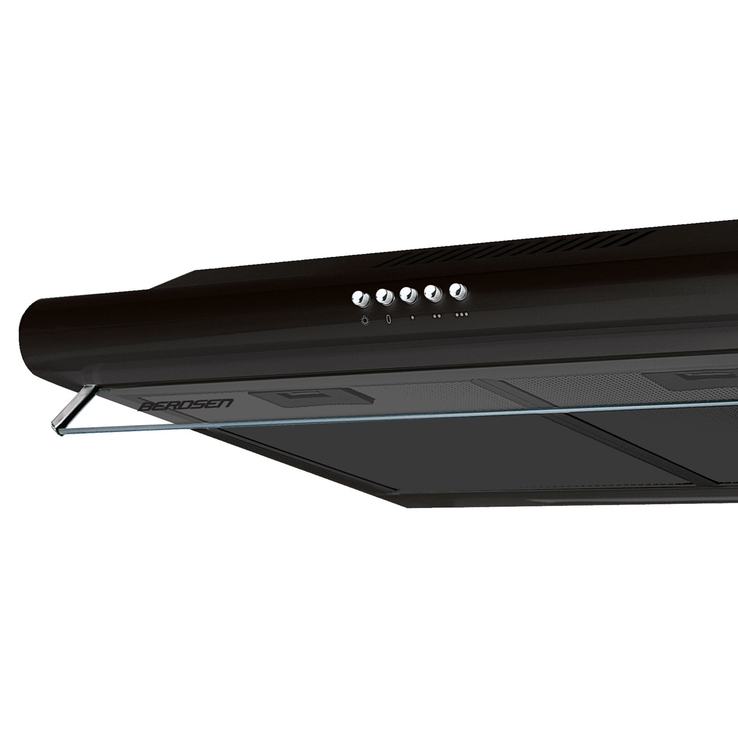 Köögikapi alla paigaldatav õhupuhasti - 60 cm neelava õhuga Berdsen BE-10-A must - Image 3