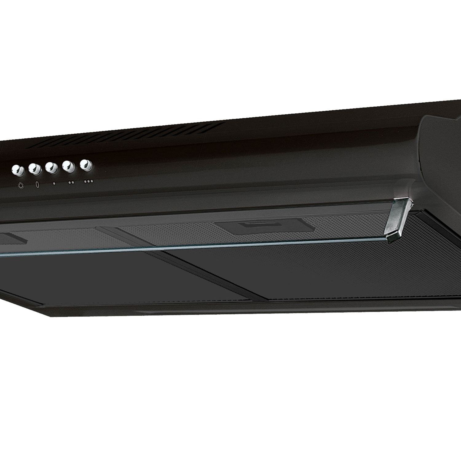 Köögikapi alla paigaldatav õhupuhasti - 60 cm neelava õhuga Berdsen BE-10-A must - Image 4