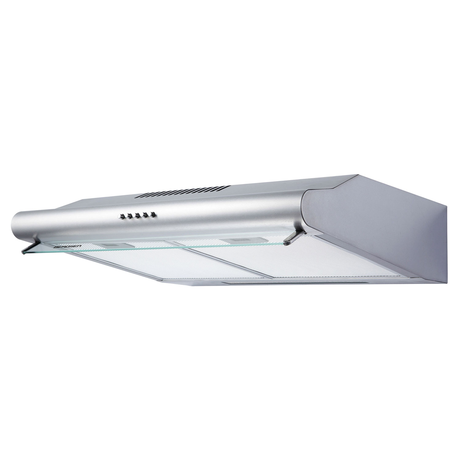 Köögikapi alla paigaldatav õhupuhasti - 60 cm neelur Berdsen BE-10-A INOX - Image 2