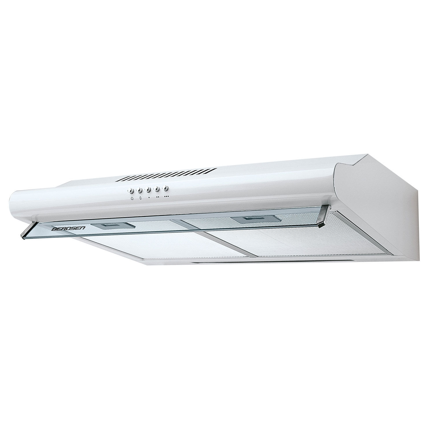 Köögikapi alla paigaldatav õhupuhasti - 50 cm neelava õhuga Berdsen BE-10-A valge - Image 2