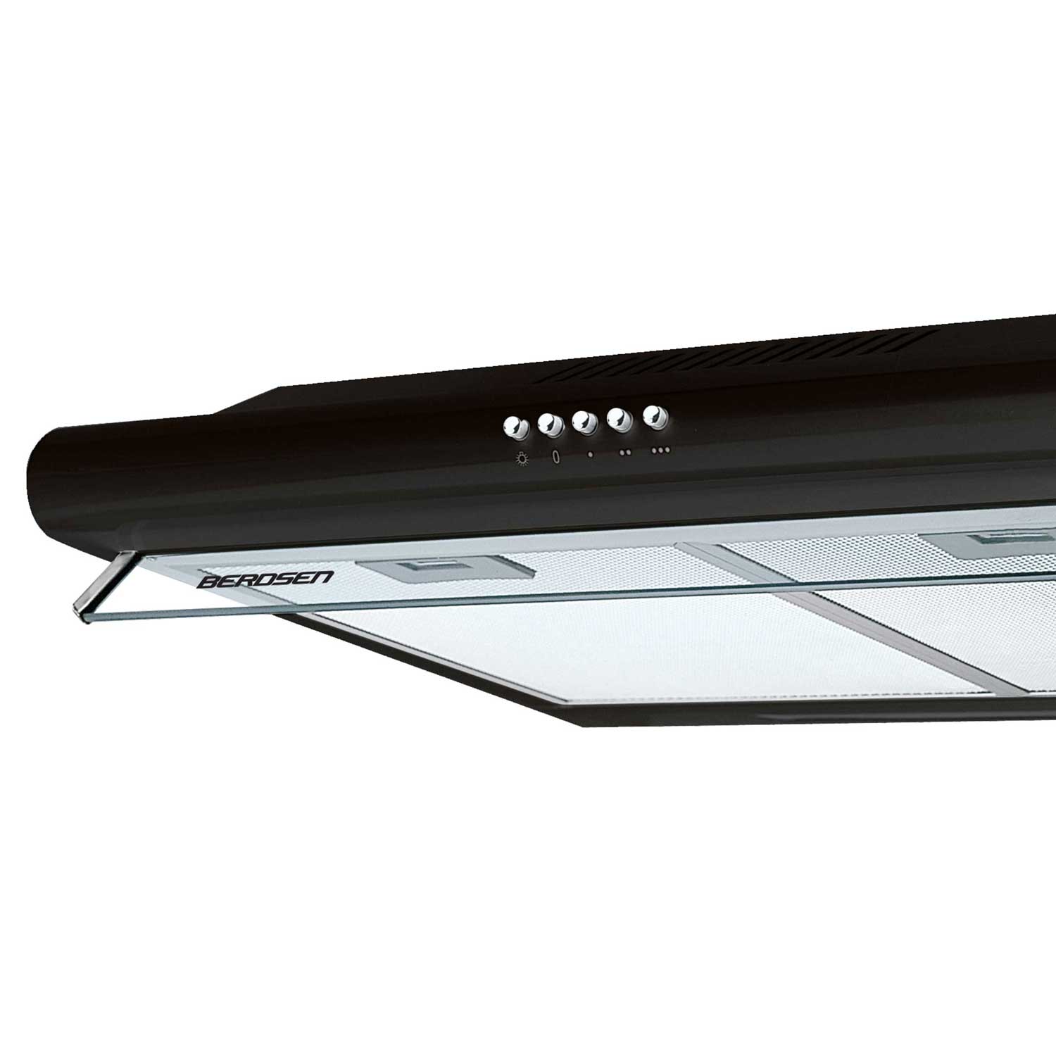 Köögikapi alla paigaldatav õhupuhasti - 50 cm õhupuhasti Berdsen BE-10-A must - Image 3