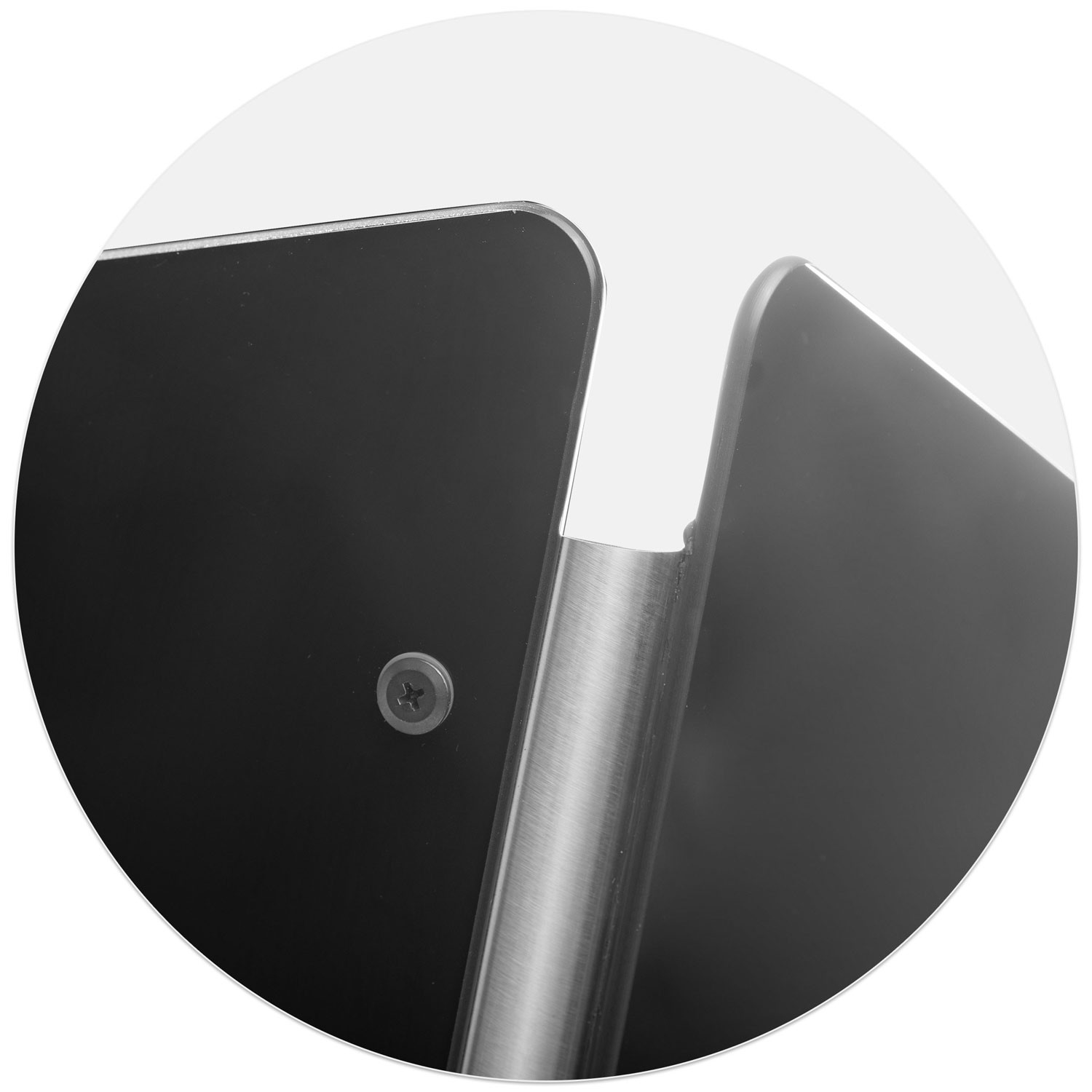 Klaasist köögikubu rippuv 60cm must BT-222 - Image 6