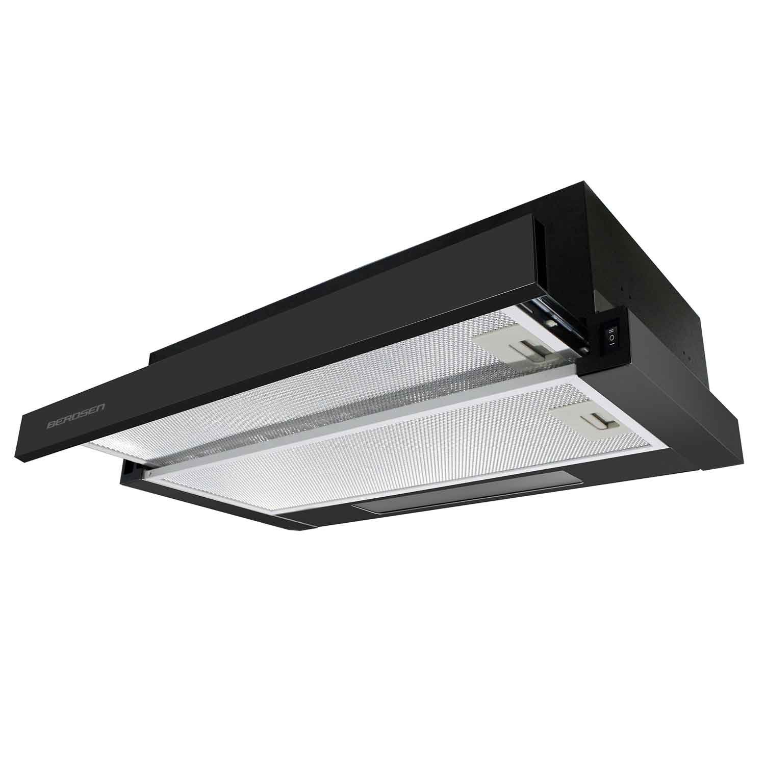 Berdsen BT-230 teleskoop-köögikubu, matt must - Image 2