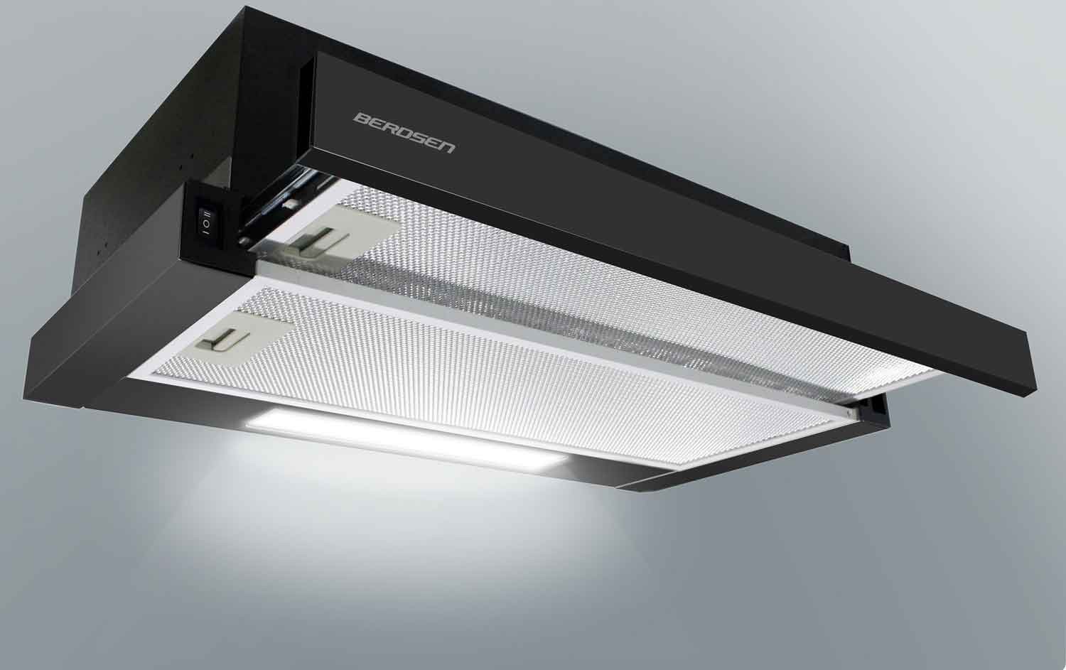 Berdsen BT-230 teleskoop-köögikubu, matt must - Image 5