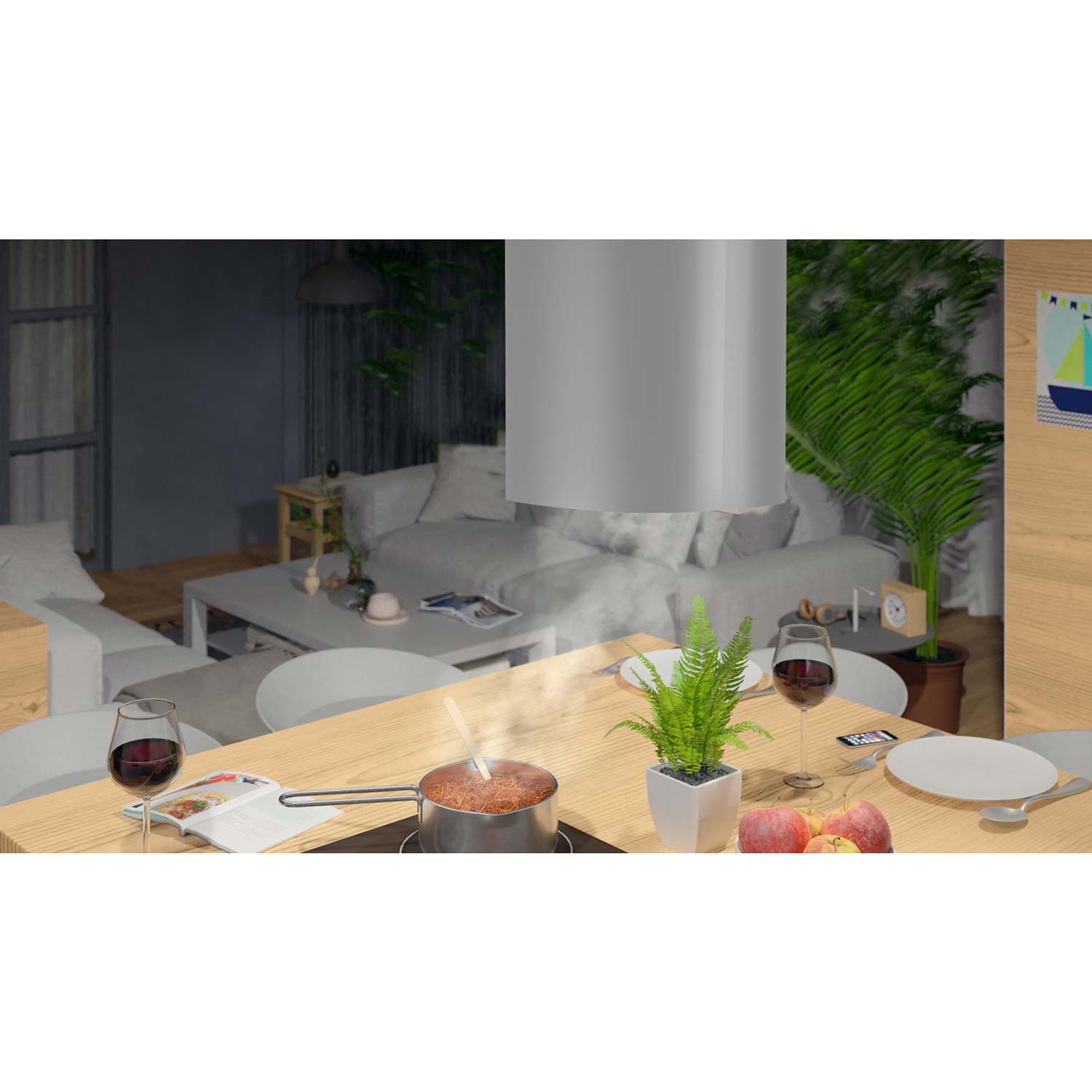 Seinale riputatav köögikubu 35 cm roostevabast terasest BT-226 - Image 7