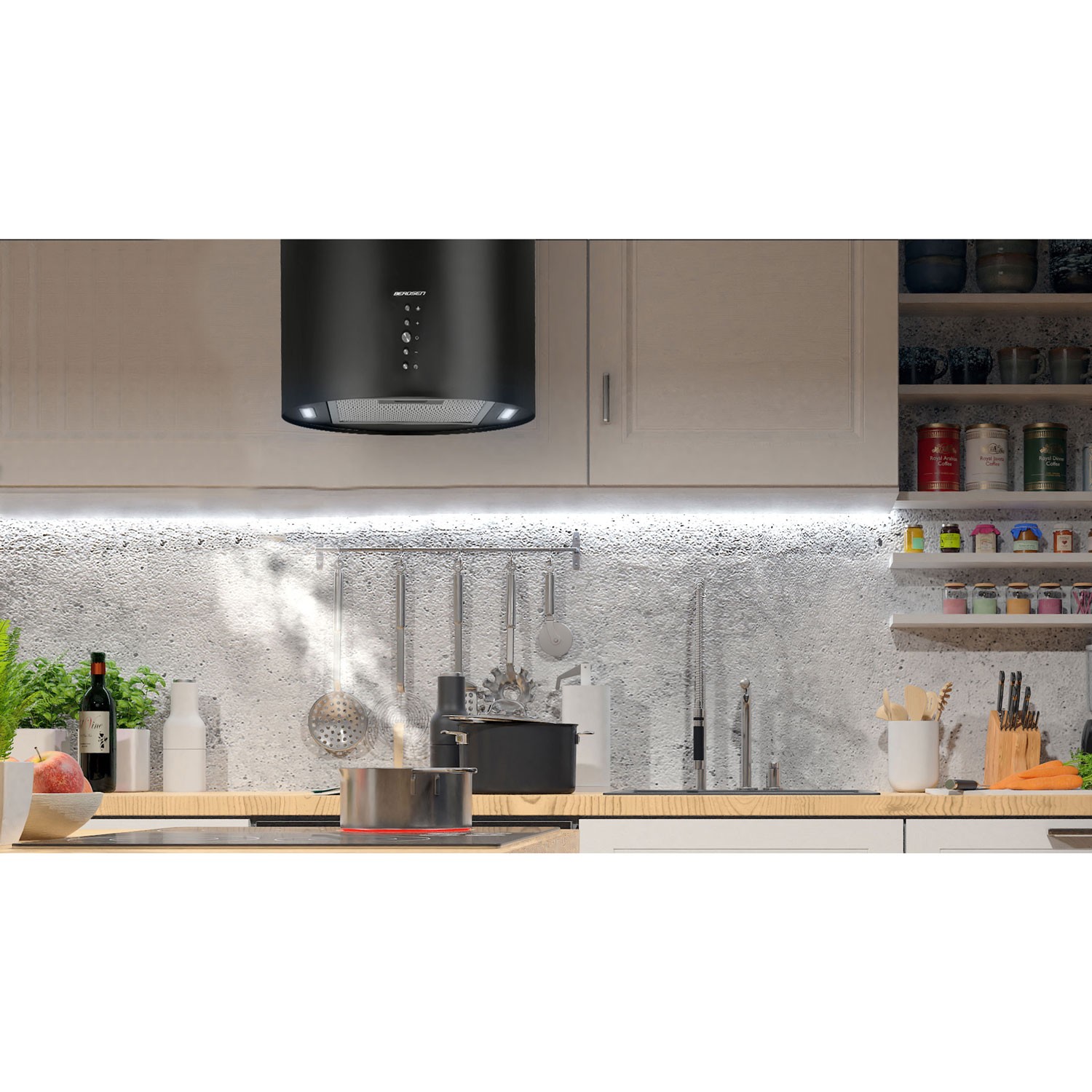 Saare õhupuhasti 35cm Berdsen must BT-221 - Image 7