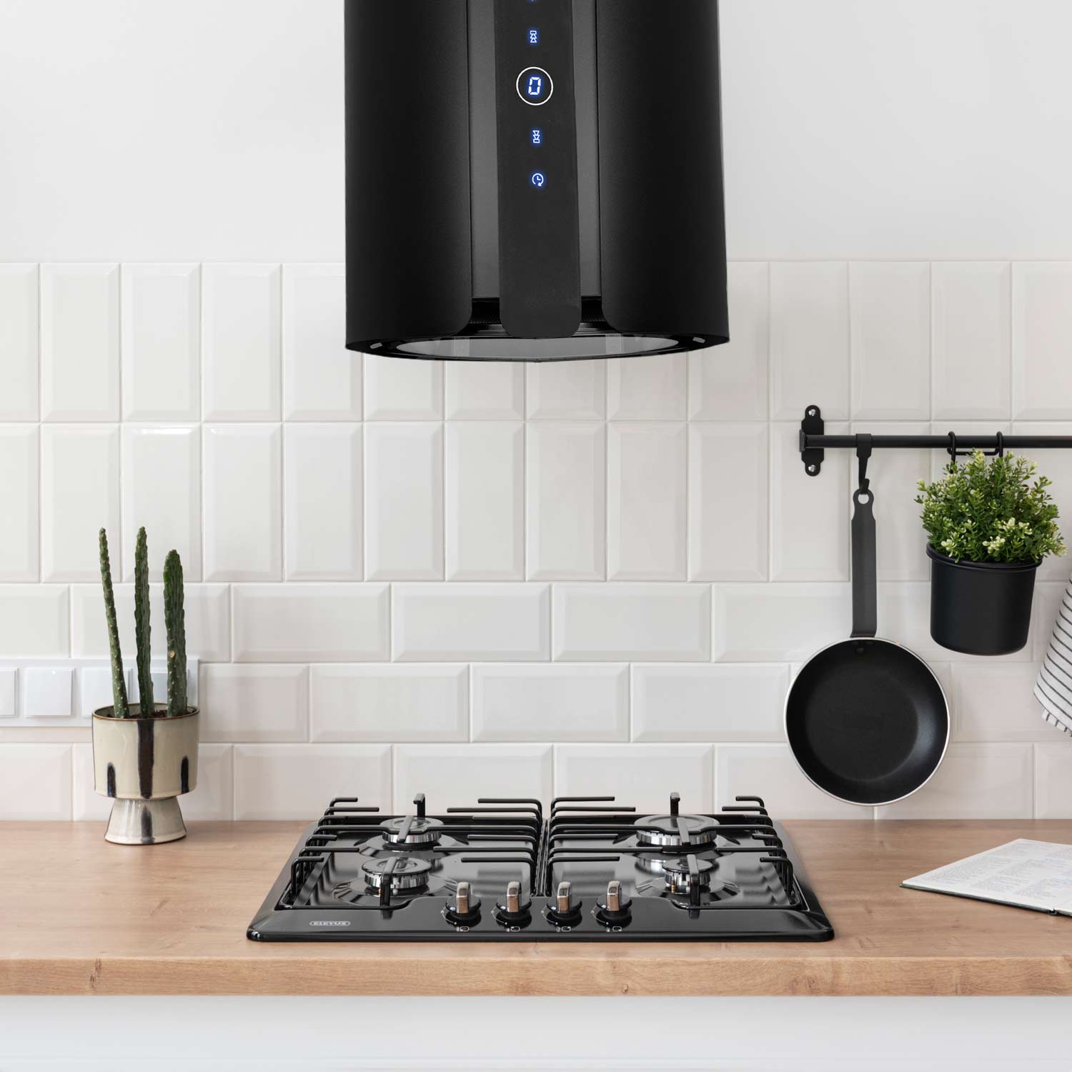 Berdsen BT-219 35cm korstnaga õhupuhasti must - Image 16