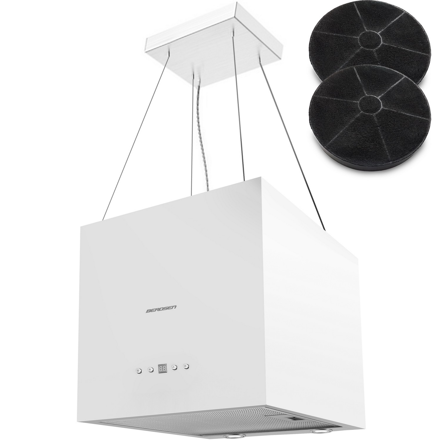 Saareköögi õhupuhasti 40 cm Berdsen 40E + 2 filtrit - Image 2