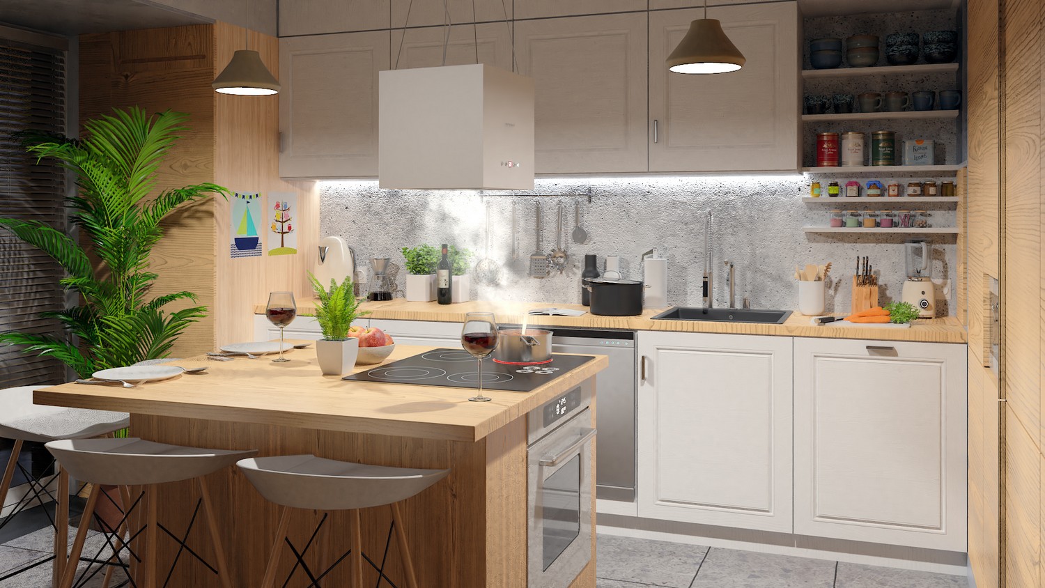 Saareköögi õhupuhasti 40 cm Berdsen 40E + 2 filtrit - Image 3