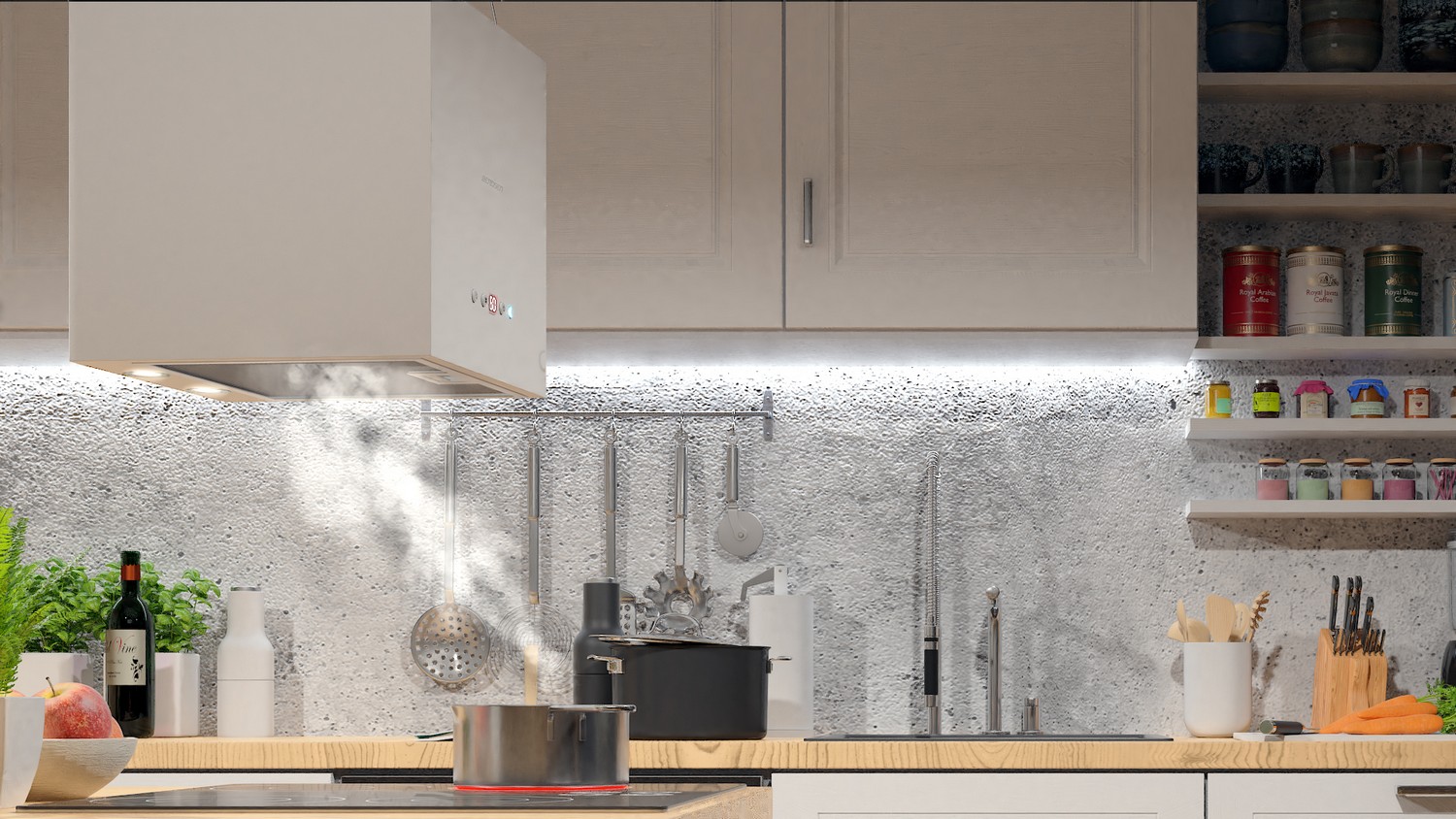 Saareköögi õhupuhasti 40 cm Berdsen 40E + 2 filtrit - Image 6