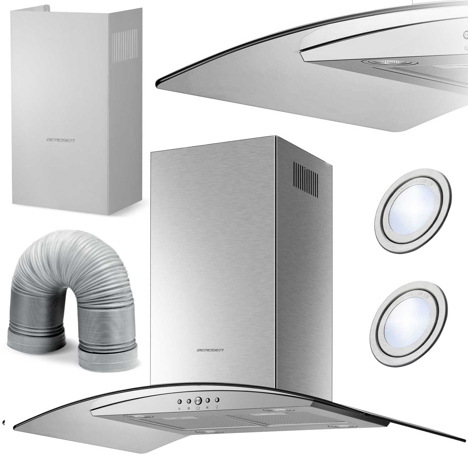 Berdsen BT-224 90 cm saare köögikubu