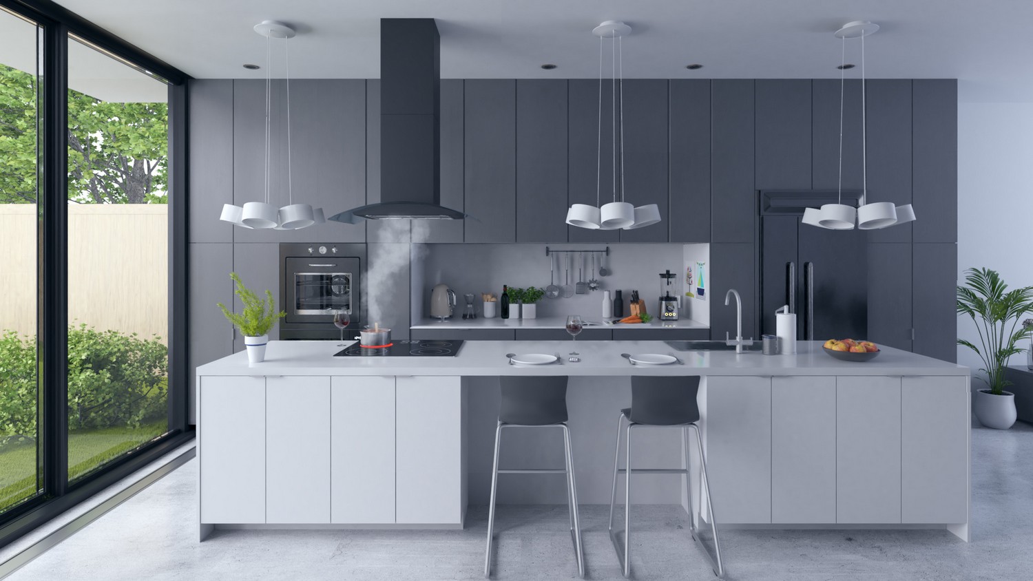 Berdsen BT-225 90 cm saare köögikubu - Image 3