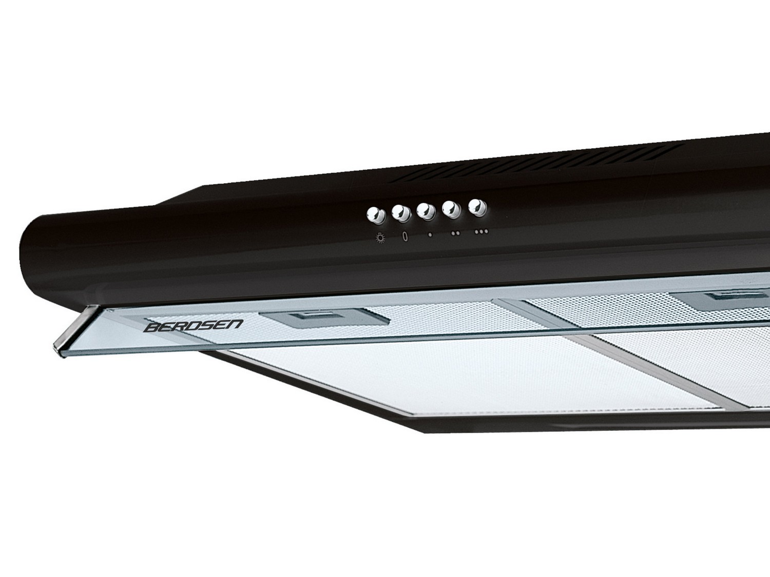 Köögikapi alla paigaldatav õhupuhasti - 50 cm õhupuhasti Berdsen BE-10-A must - Image 4